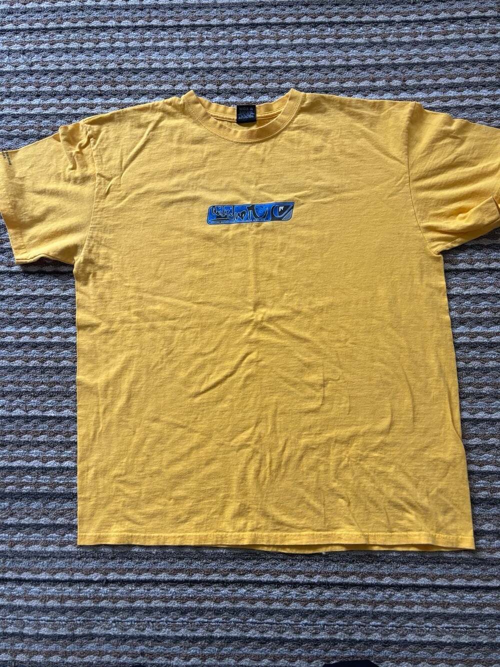 Quiksilver Yellow Graphic T-Shirt